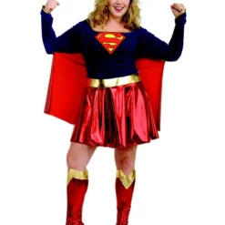 Plus Size Supergirl Costume For Adult