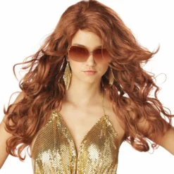 Sultry Deluxe Adult Wig (Red)
