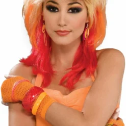 80's Glam Wig (Multi-Colored) Adult