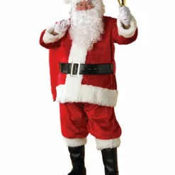 Adult XXL Regency Plush Santa Suit