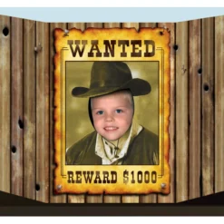 Wanted Poster Photo Prop