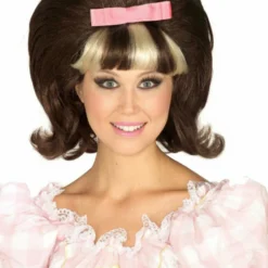 60's Princess Brown/Blonde Combo Wig