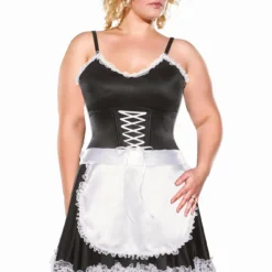 Diva Frisky French Maid Sexy Plus Adult Costume