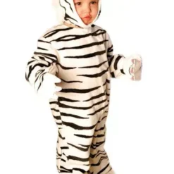 Plush White Tiger Infant Toddler Costume
