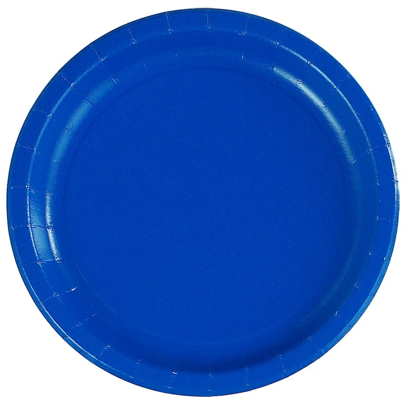 Royal Blue Dinner Plates (24 Count)