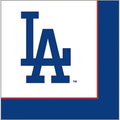 Los Angeles Dodgers Lunch Napkins (24 Count)