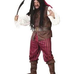 Mens Plus High Seas Buccaneer Costume
