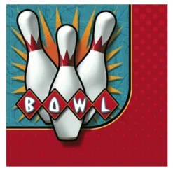 It's A Strike! Bowling Lunch Napkins (16 Count)