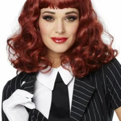 Natural Red Vegas Wig