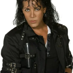 Michael Jackson Long Adult Wig