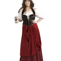 Adult Tavern Wench Plus Costume