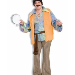 Mens Plus Size 60s Singer Costume