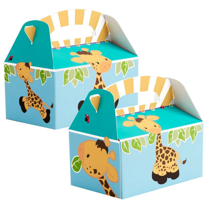 Giraffe Empty Favor Boxes (4 Count)