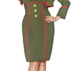 Army Girl Adult Plus Costume