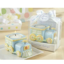 Ceramic Train Candle Holder