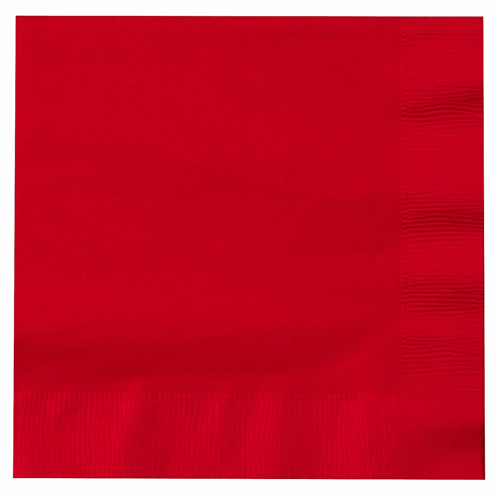 Classic Red (Red) Lunch Napkins (50 Count)