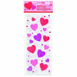 Hearts-A-Whirl Cello Bags (20 Count)