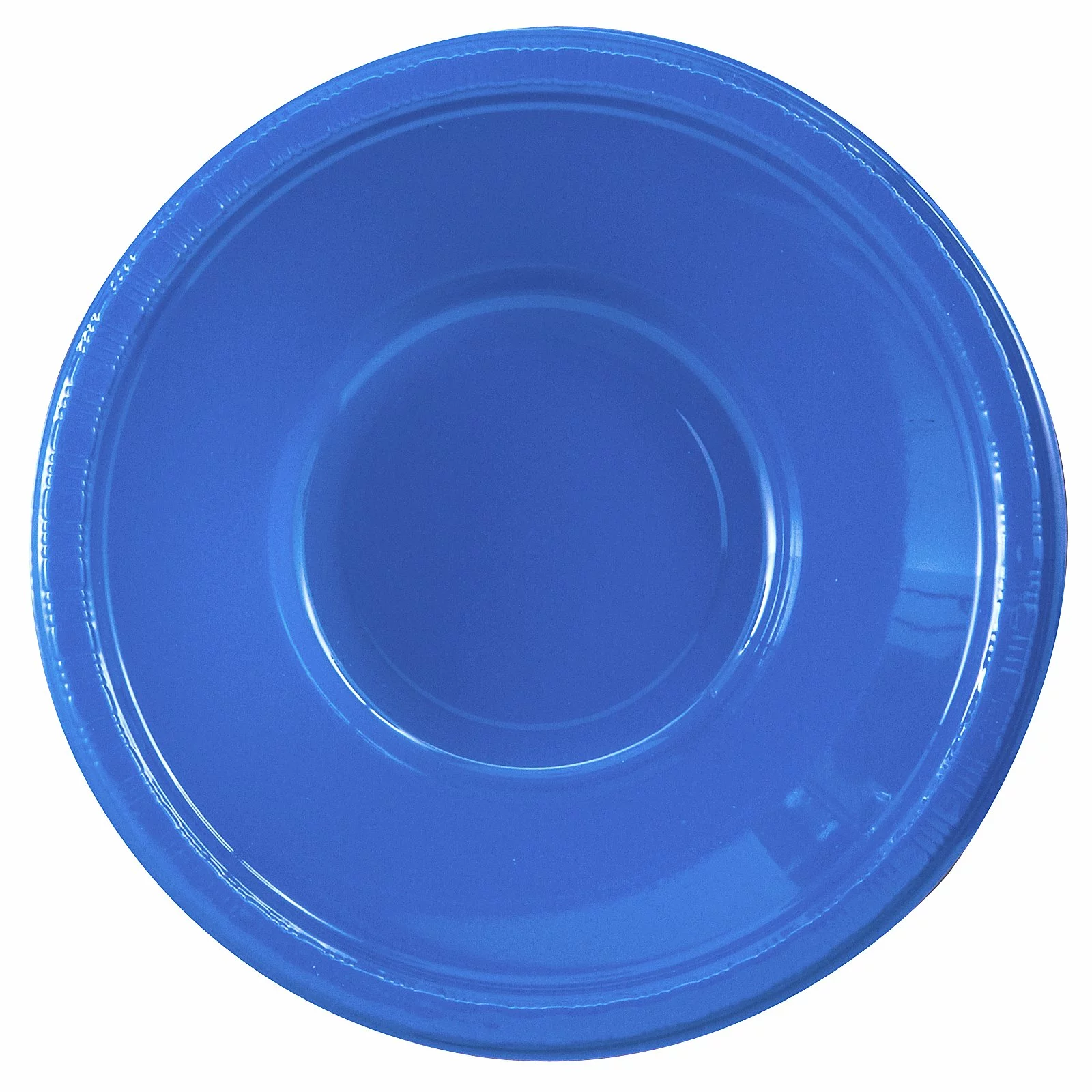 True Blue (Blue) Plastic Bowls (20 Count)