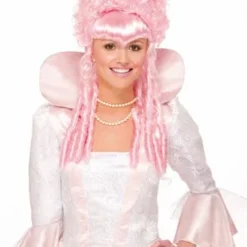 Historical Pink Wig Adult