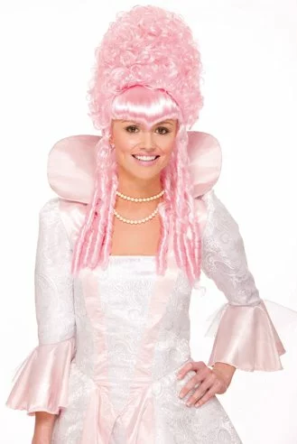Historical Pink Wig Adult