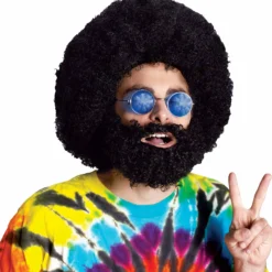 Truckin'- Wig & Beard Set (Adult)