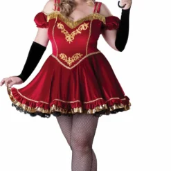 Deluxe Circus Cutie Adult Plus Costume