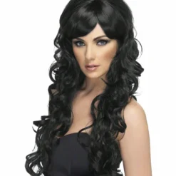 Pop Starlet (Black) Adult Wig