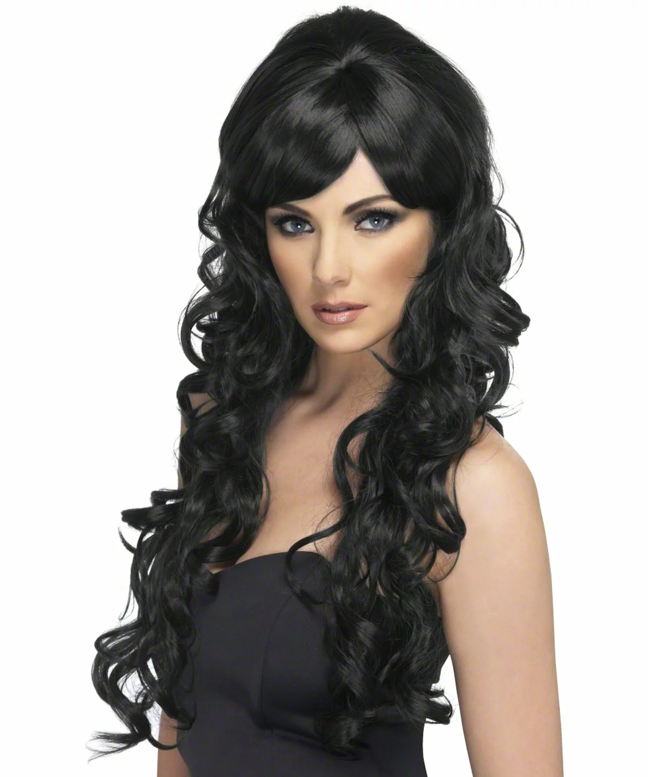 Pop Starlet (Black) Adult Wig