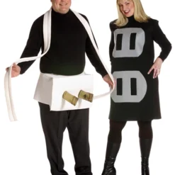 Mens Plus Size Plug & Socket Costume