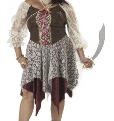 South Seas Siren Plus Size Adult Costume