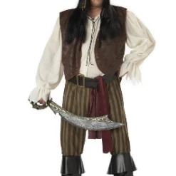 Rogue Pirate Plus Size Adult Costume