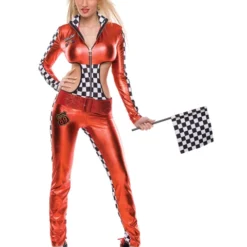 Adult Sexy Risky Racer Costume