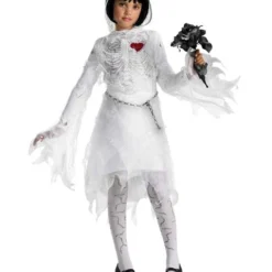Skeleton Bride Girls Costume