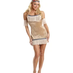 Womens Sexy Poke-Her-Hotness Indian Costume