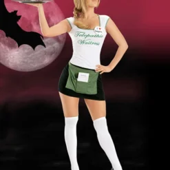 Telepathic Waitress Sexy Women's Costume