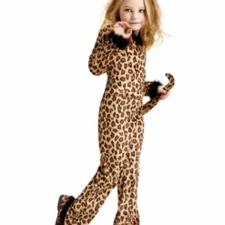 Pretty Leopard Child Girls Costume