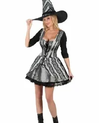 Goth Rose Witch Plus Size Adult Costume