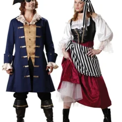 Adult Pirates Wench Elite Couple Costume