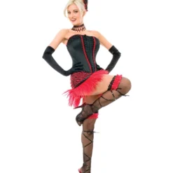 Adult Saloon Girl Playboy Costume