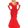 Red Scarlet Dress Costume For Women
