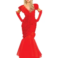 Red Scarlet Dress Costume For Women