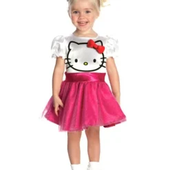 Toddler Hello Kitty Tutu Dress Costume For Girls
