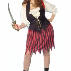 Buccaneer Bride Plus Size Adult Costume