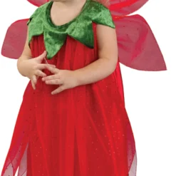 Red Strawberry Fairy Infant Costume