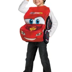 Kids Deluxe Lightning McQueen Costume