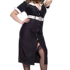 Brass Knuckle Betty Plus Size Adult Costume