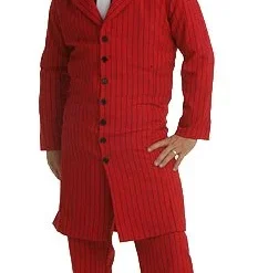 Plus Size Red Gangster Zoot Suit